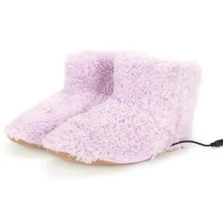 Rechargeable USB Heated Slippers - Mens and Womens Heated Slippers
