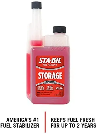 STA-BIL Storage Fuel Stabilizer - Keeps Fuel Fresh For Up To Two Years