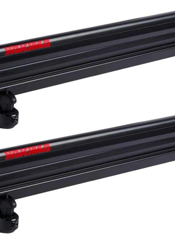 2026 Yakima, PowderHound 6 Ski & Snowboard Mount, Fits Up to 6 Pairs of Skis or 4 Snowboards, Rides Quietly, Fits Most Roof Racks, Black