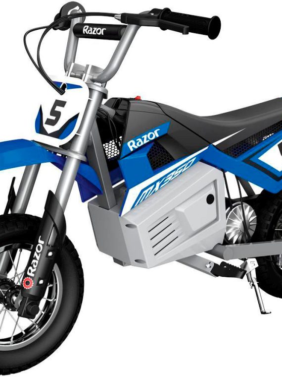 2026 Razor – Dirt Rocket MX350 w/7 miles Max Operating Range & 14 mph Max Speed – Small – Blue
