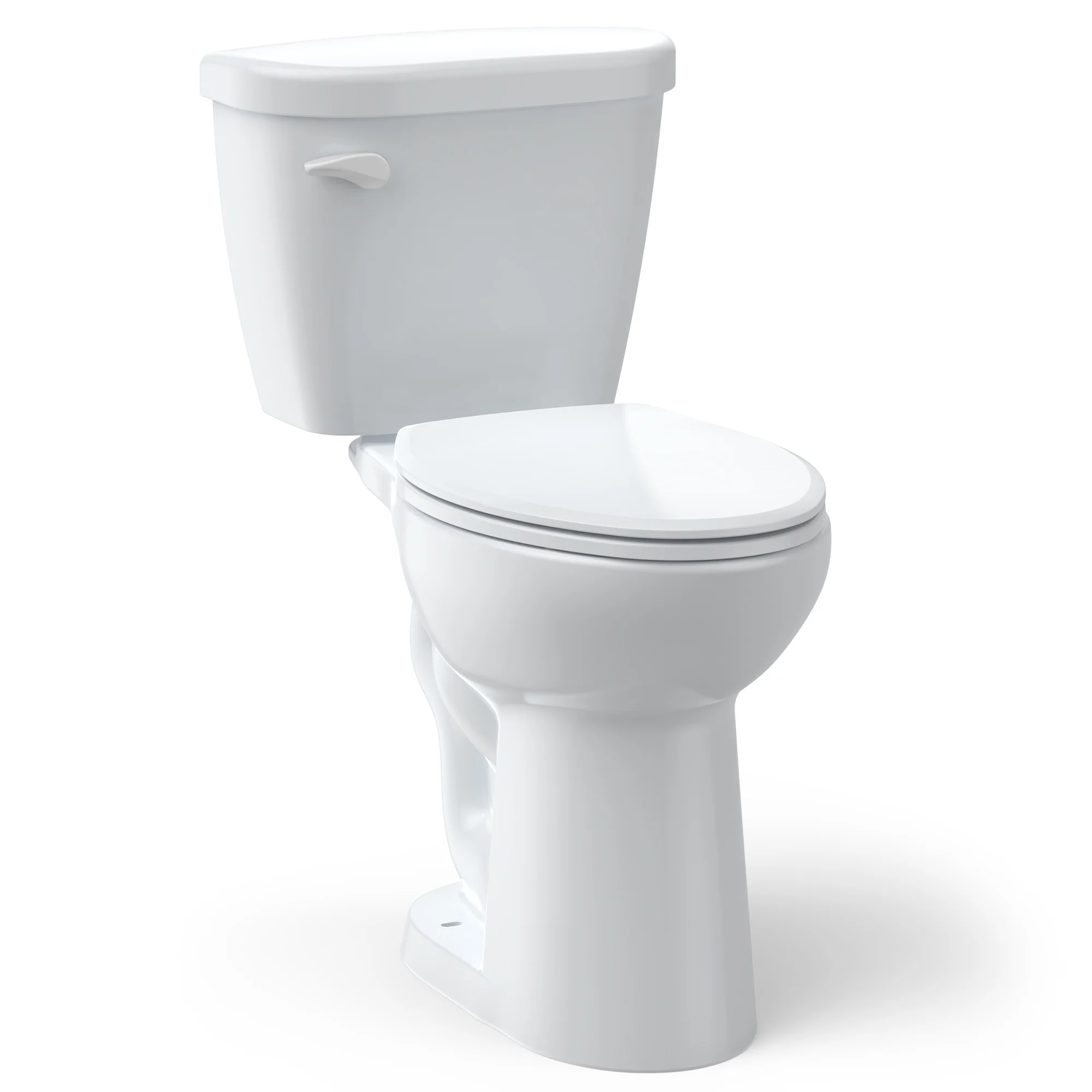 Garvee Two-Piece Elongated Toilet, 17