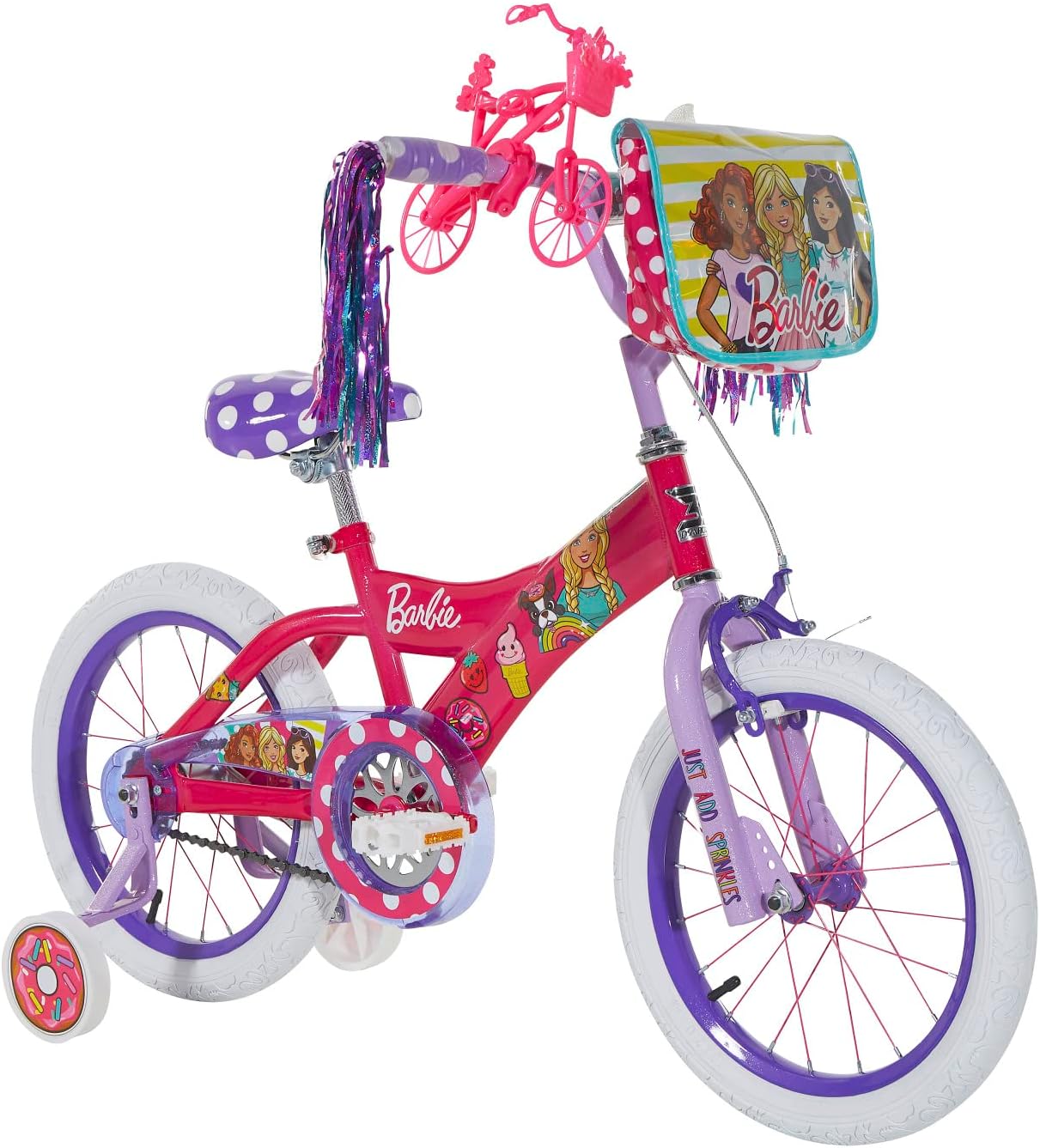 2026 Dynacraft Barbie Sweets 16′′ Bike  Girls Ages 4-8 Years