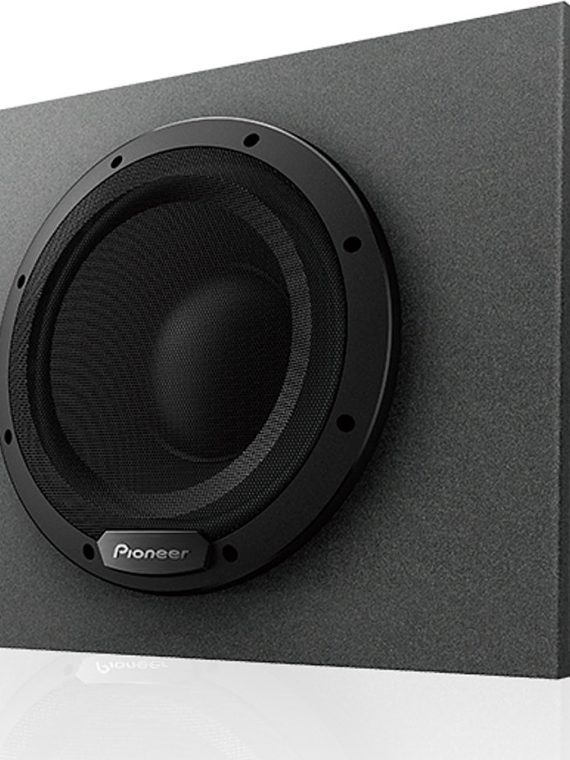 2026 Pioneer – 10′′ Active Sealed subwoofer w/built-in amplifier – Black