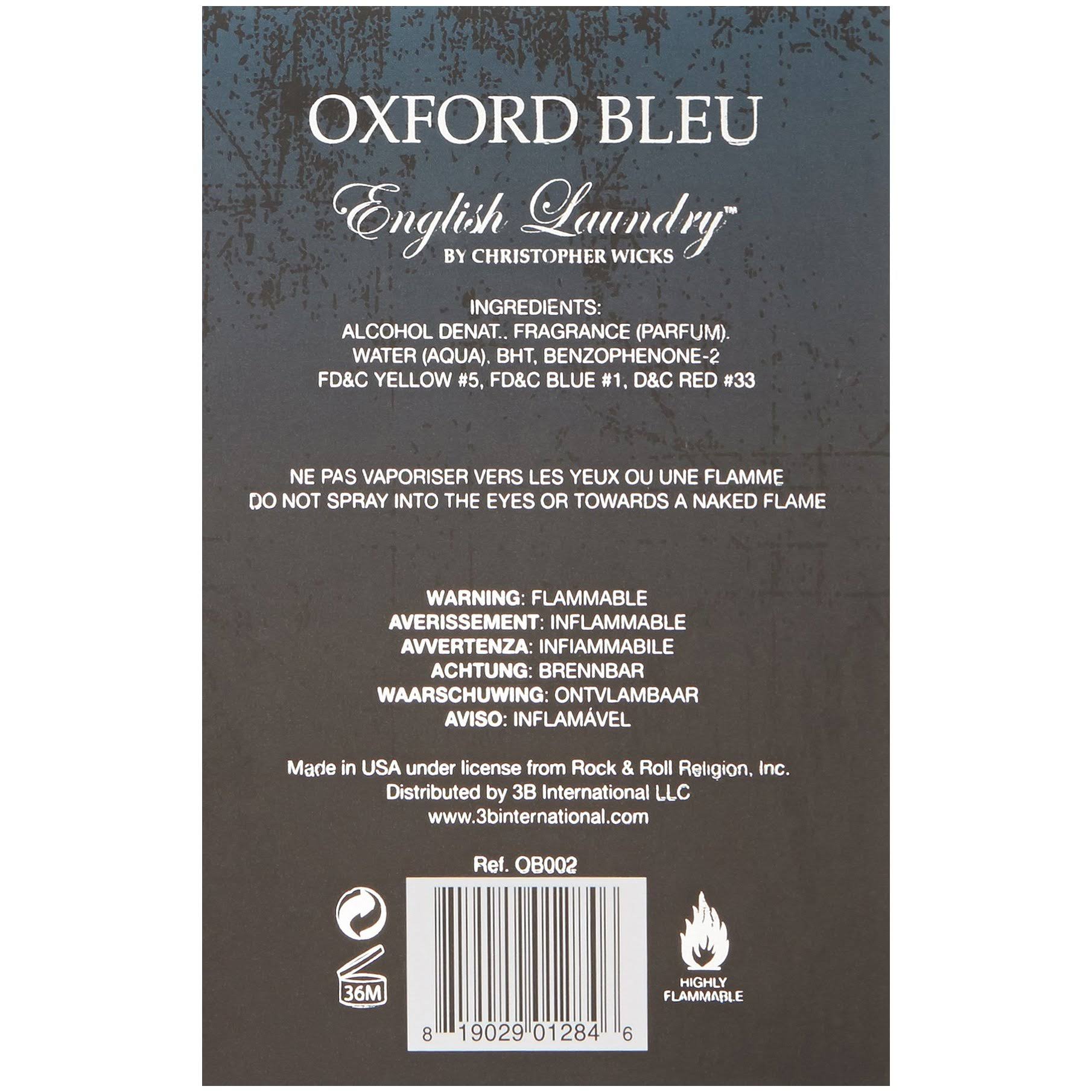 English Laundry Oxford Bleu Eau De Parfum 1.7 fl oz