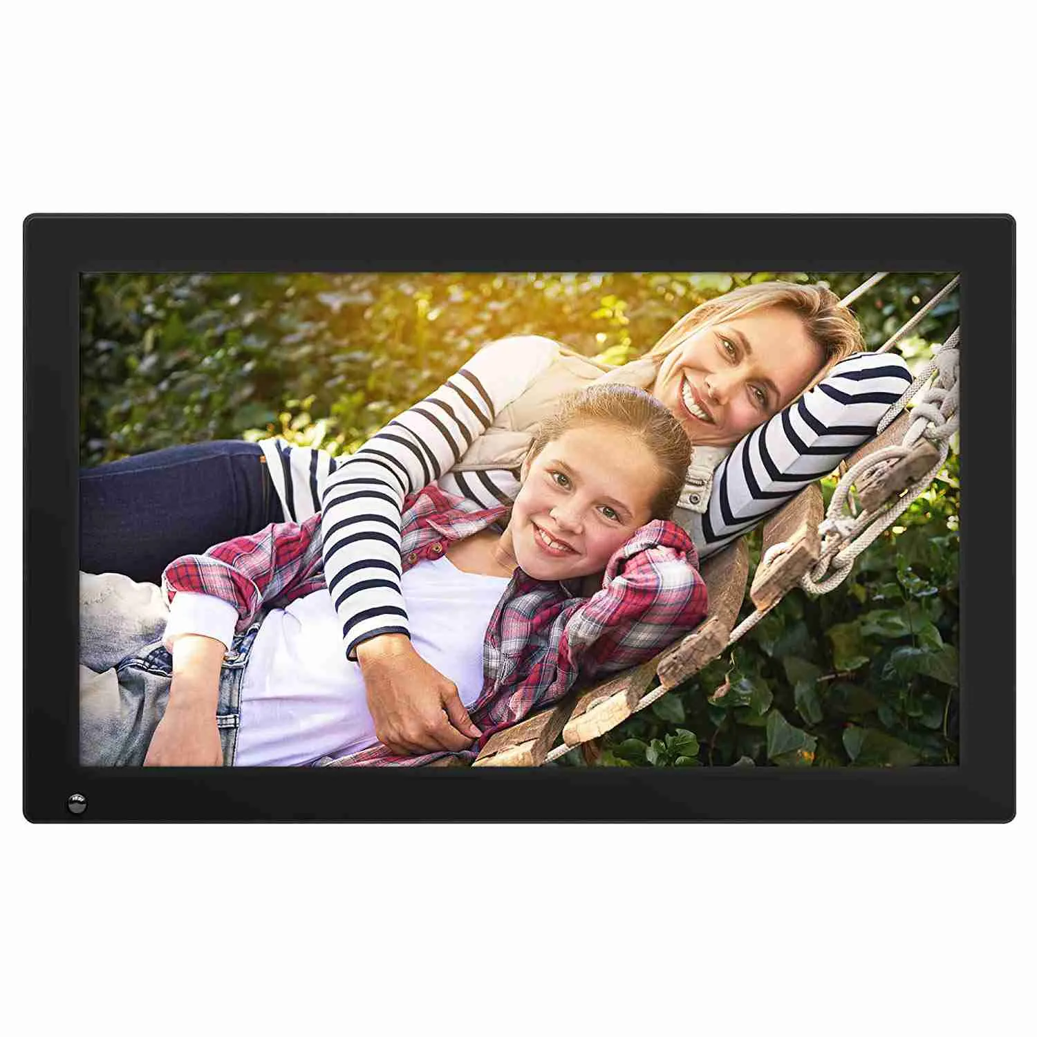 NIXPLAY Original WiFi Digital Photo Frame 18 inch W18A. Show Pictures on Your Frame Via Mobile App Email or USB. Smart Electronic Frame with Motion Sensor. Remote Control Included