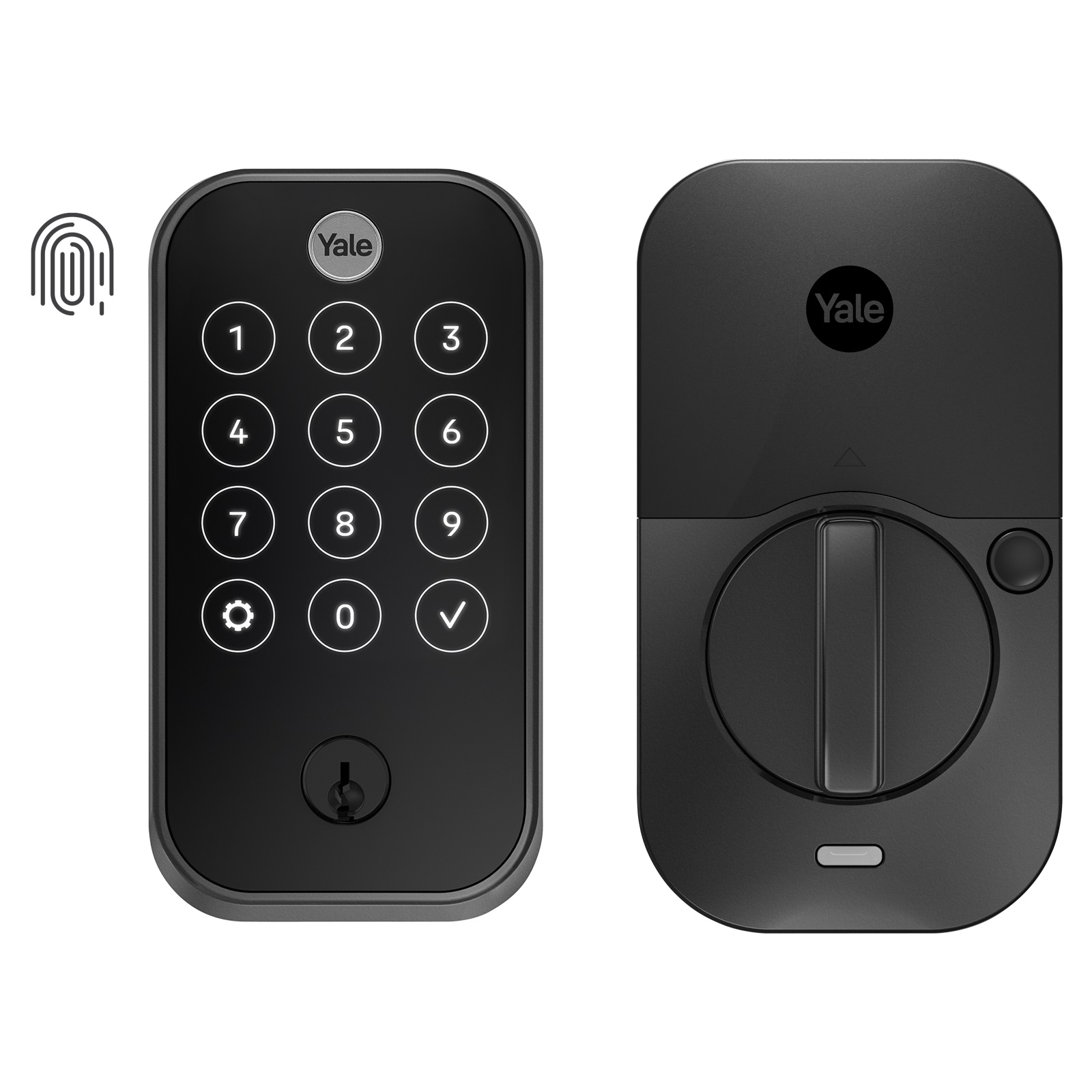 2026 Yale – Assure Lock 2 – Smart Lock Wi-Fi Deadbolt with Touchscreen Keypad | Fingerprint Access – Black Suede