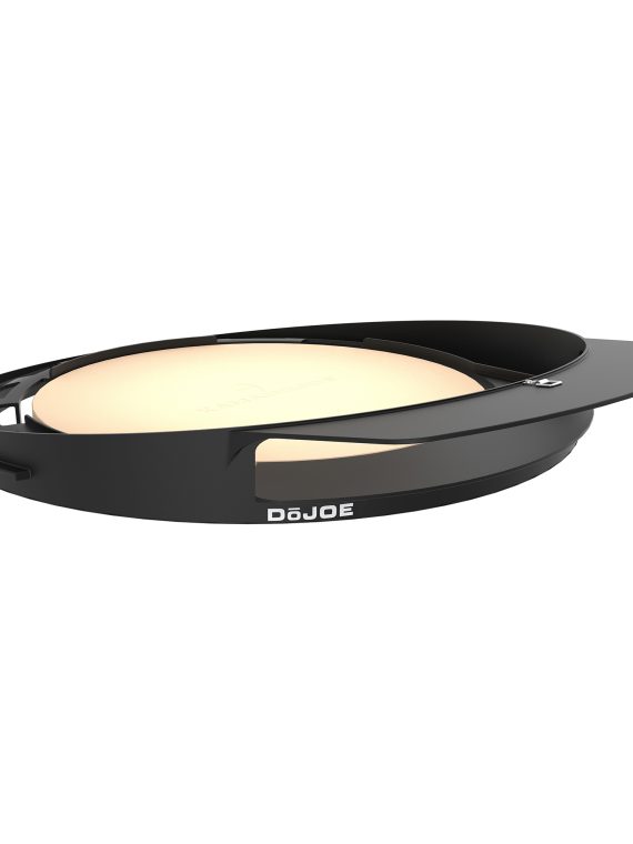 2026 KAMADO JOE – Classic Joe grill pizza ring and baking stone – Black