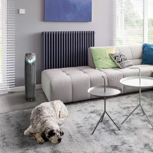 Germ Guardian True HEPA Filter Air Purifier for Home, Pets, Office, Bedrooms, Filters Allergies, Pollen, Smoke, Dust, Dander, UVC Sanitizer Eliminates Germs, Mold, Odors, Quiet 28 inch 3-in-1 AC5250PT