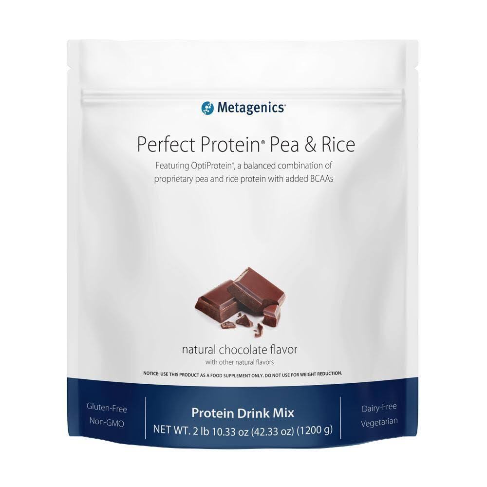 Metagenics Perfect Protein Pea u0026 Rice (Chocolate)