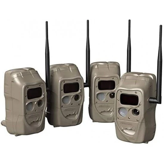 cuddeback cuddelink black flash 4 pack brown