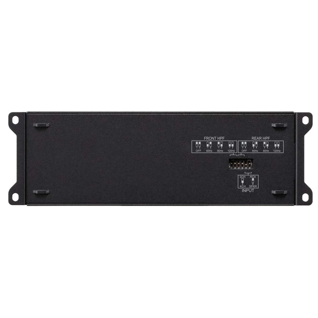 Alpine KTP-445U, Power Pack 4 Channel Car Universal Amplifier - 180 Watts