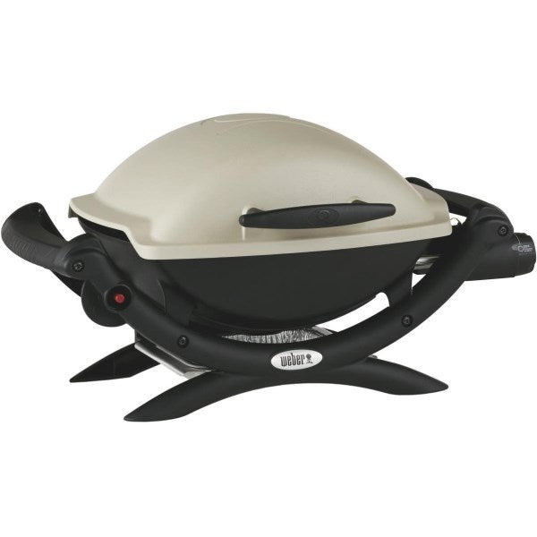 2026 Weber Q 1000 1-Burner Silver 8,500-BTU LP Gas Grill