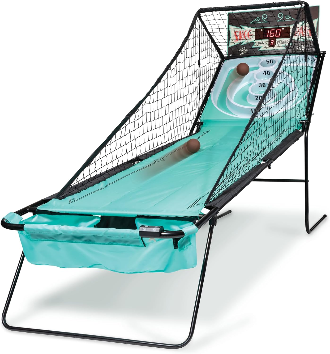 2026 EastPoint Sports Steel Frame Skee-Ball – Folding Home Arcade Game for All-Ages – includes all Accessories