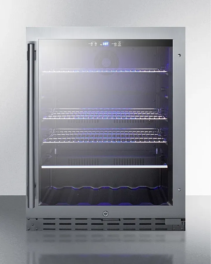 Built-In Beverage Cooler, ADA Compliant, Stainless Steel