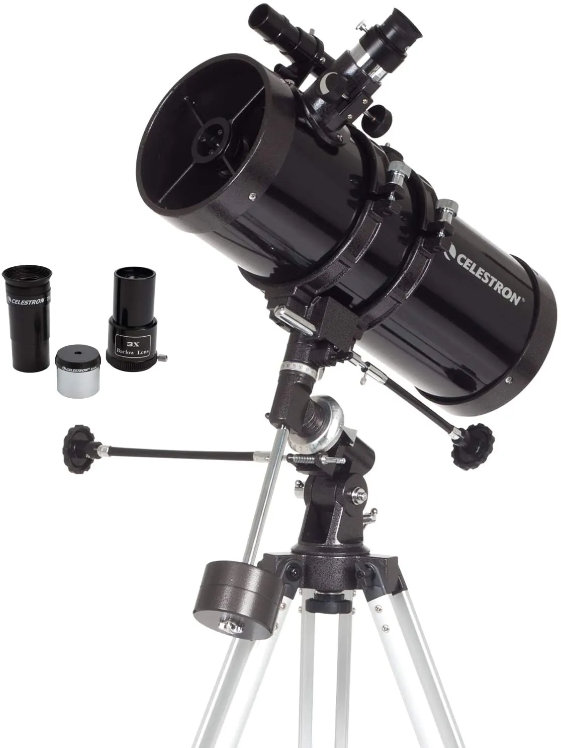 Celestron - PowerSeeker 127EQ Telescope -  Compact and Portable - Bonus Astronomy Software Package - 127mm Aperture