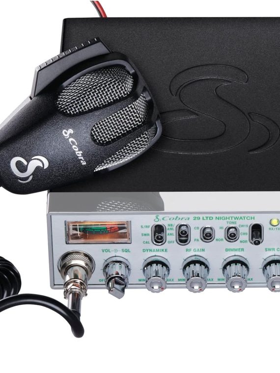 2026 Cobra 29 NW AM/FM Classic Professional CB Radio – Easy to Operate Emergency Radio  Travel Essentials  Instant Channel 9/19  Full 40 Channels  SWR Calibration and NightWatch Illumination Display  Black