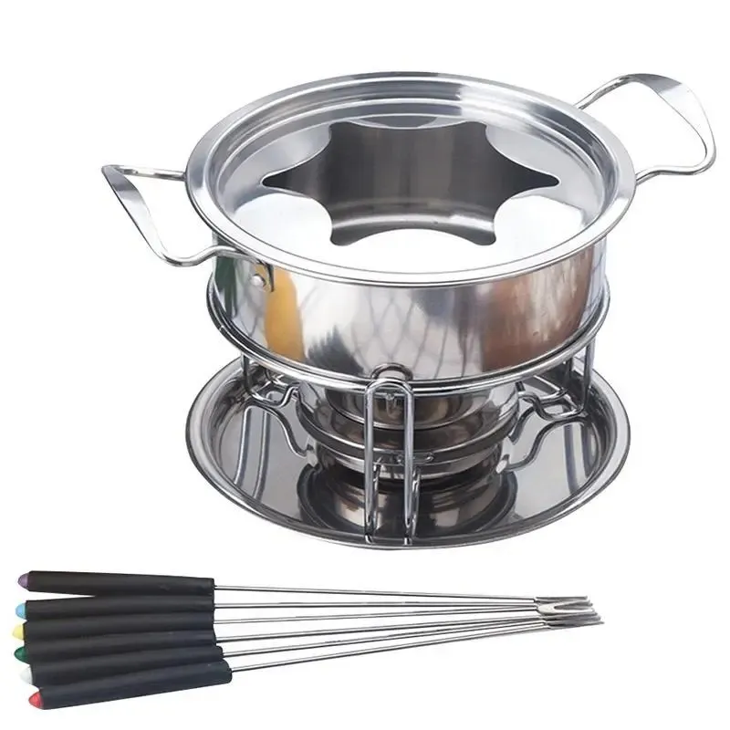 Fondue Maker Pot Set – 10 PCs