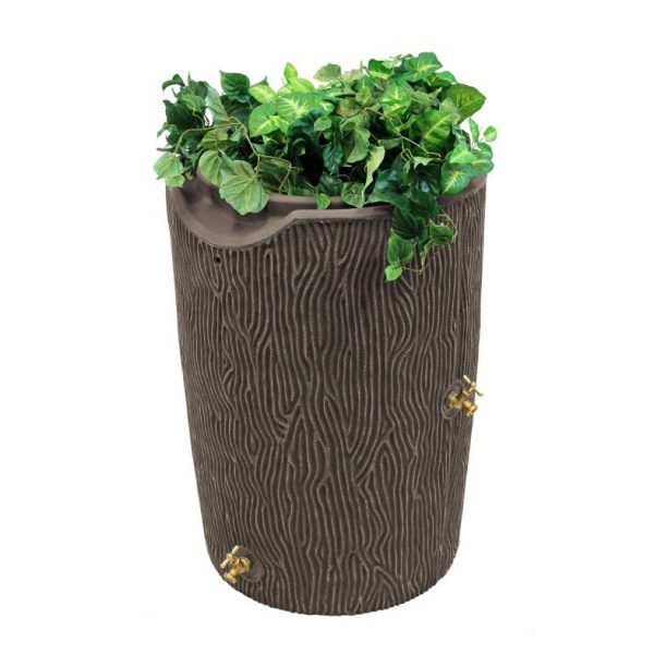 2026 Impressions Bark 50 Gallon Rain Saver - Good Ideas - Oak