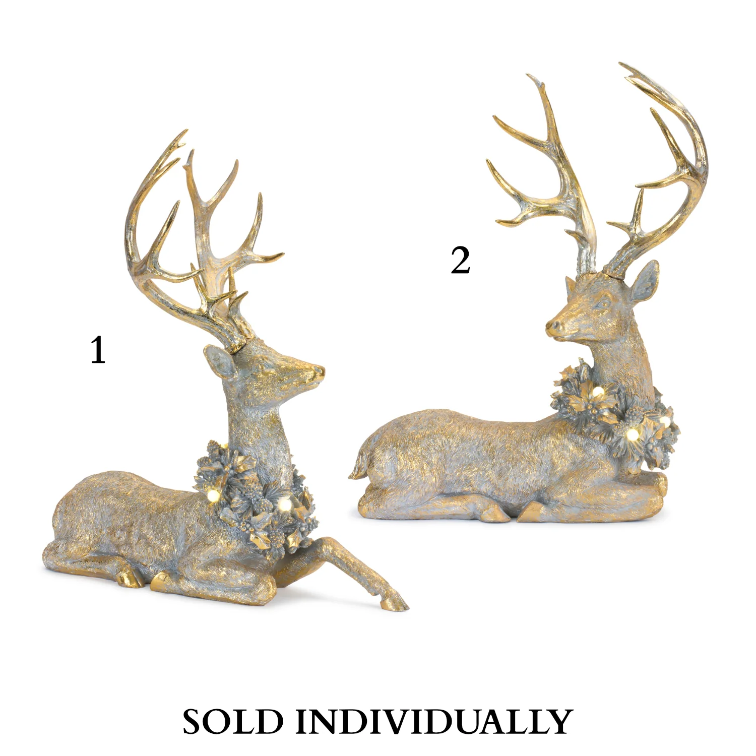 Deer w/LED Light (2 Styles - Sold Individually) 21