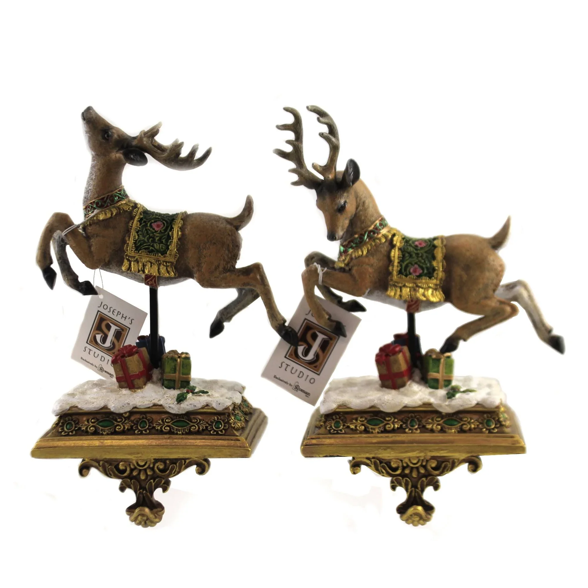 Reindeer Stocking Holder, 8