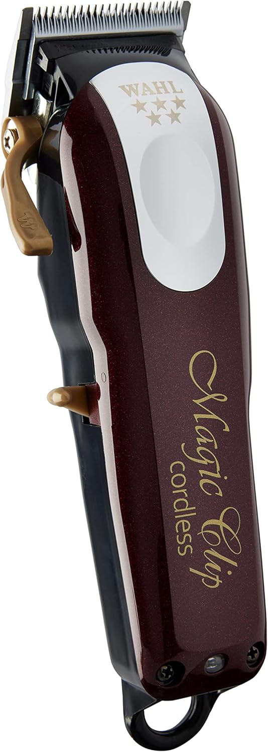 2026 Wahl Professional 5 Star Cordless Magic Clip Hair Clipper with 100+ Minute Run Time for Professional Barbers and Stylists