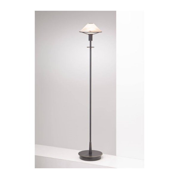 2026 Holtkoetter Old Bronze Alabaster Brown Floor Lamp