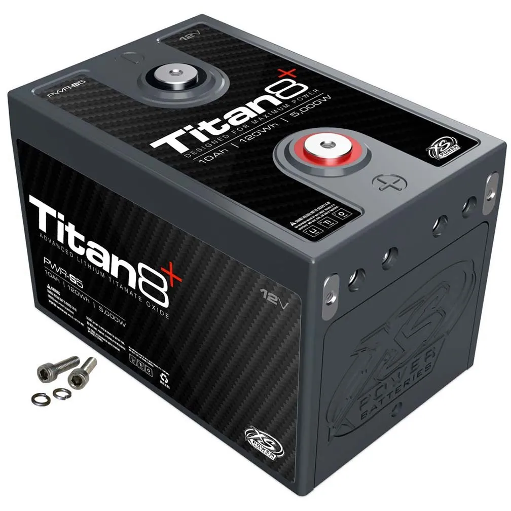 XS Power Titan 8 Lithium Battery 10AH 1000 CA 5000W – PWR-S5