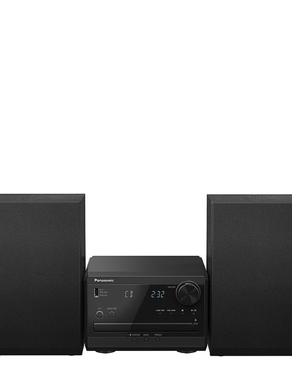 2026 Panasonic – Stereo System with CD, Bluetooth® and Radio, 20W – Black