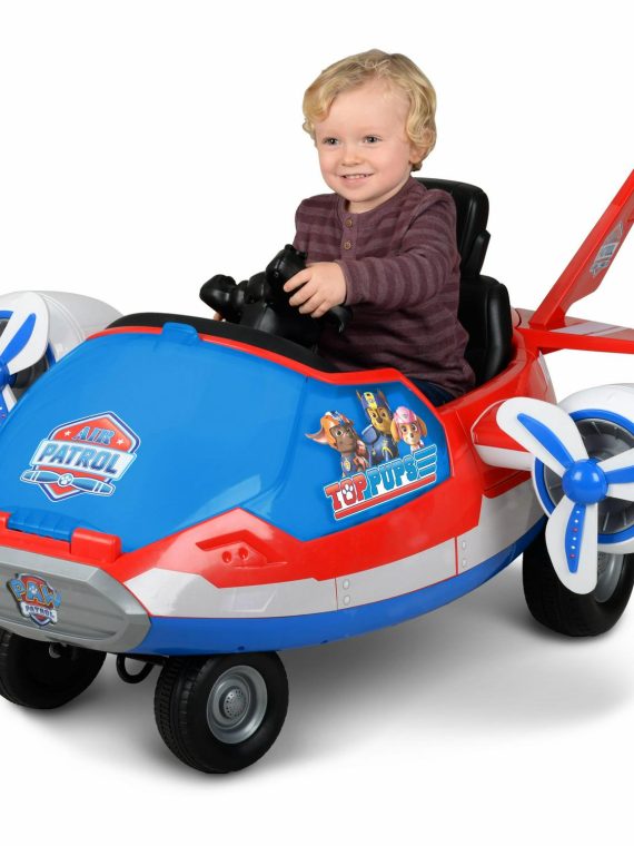 2026 Nickelodeon 12 Volt Paw Patrol Airplane Battery Powered Ride On by Hyper Toys