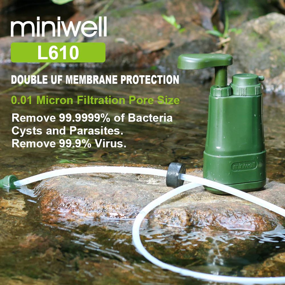 Outdoor Water Filter Hand Pump Style L610 | usminiin
