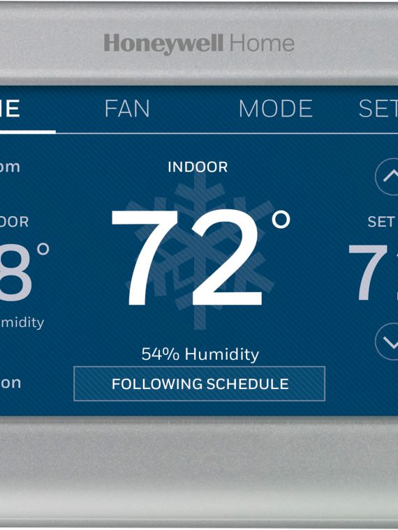 2026 Honeywell Home – Smart Color Thermostat with Wi-Fi Connectivity – Silver