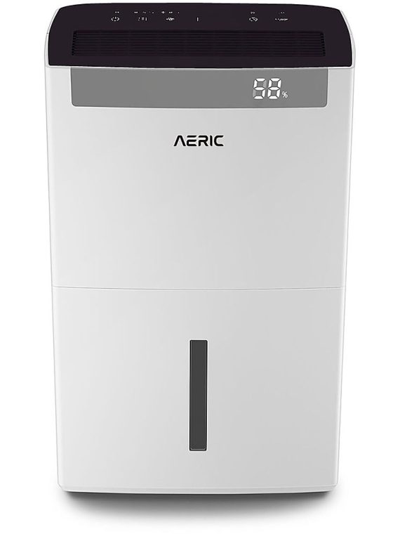 2026 Aeric – 50 Pint Dehumidifier – White