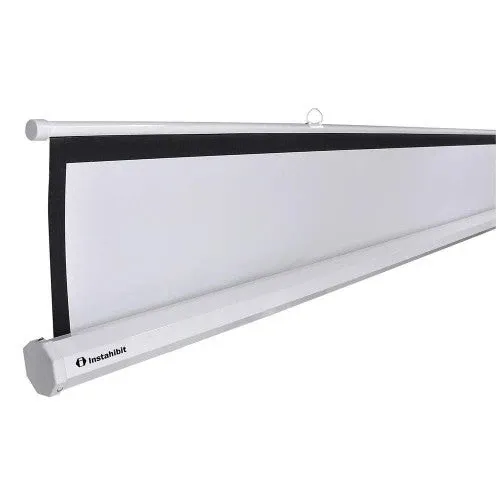 Instahibit 120′′ 4:3 Manual Pull Up Projector Screen Foldable Tripod Stand Home Meeting Room Bar Outdoor Wedding