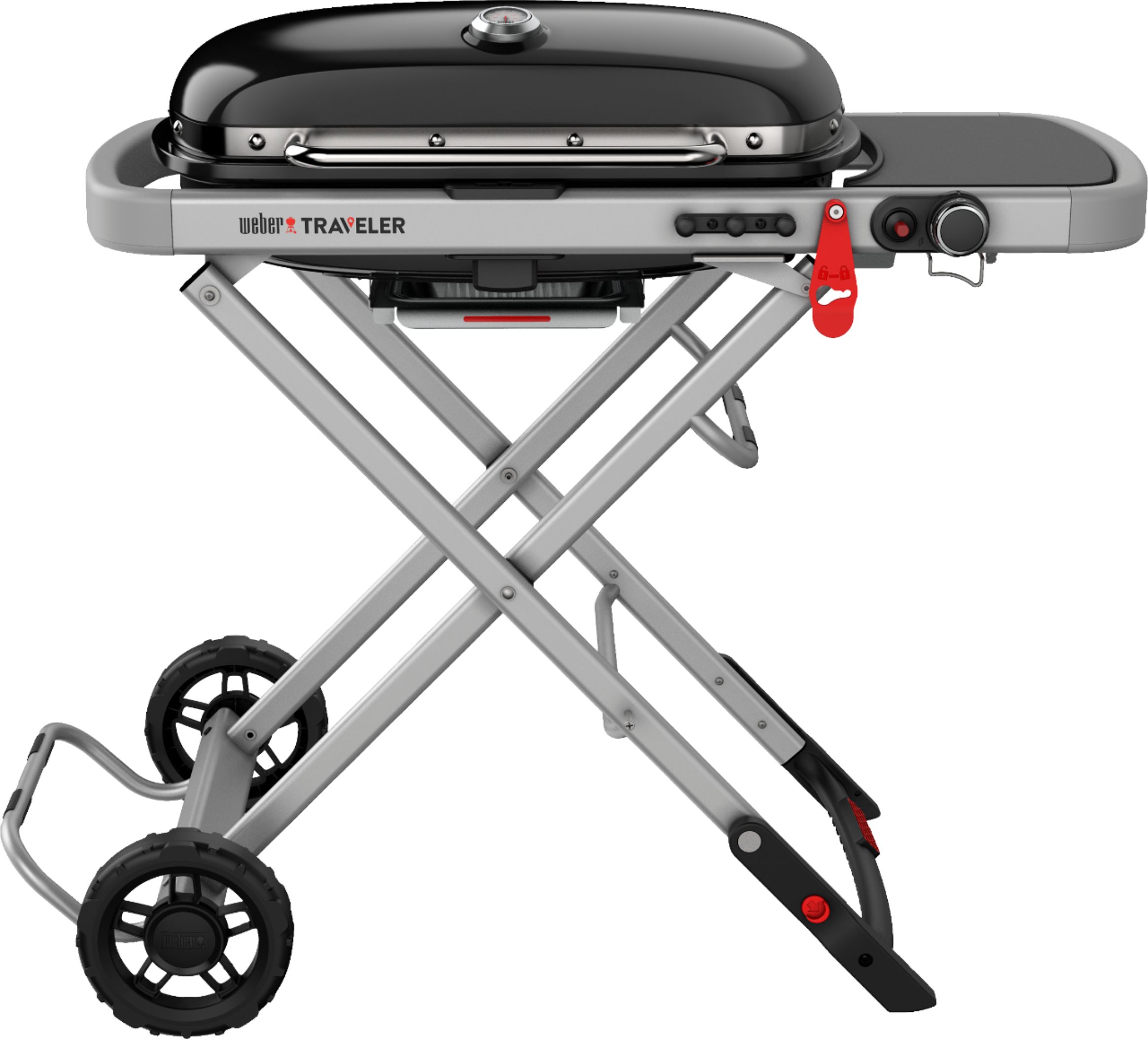 2026 Weber – Traveler Portable Gas Grill – Black
