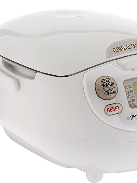 2026 Zojirushi, Made in Japan Neuro Fuzzy Rice Cooker, 5.5-Cup, Premium White