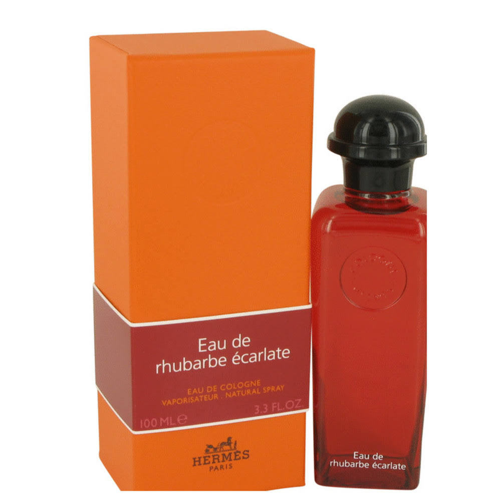 Eau De Rhubarbe Ecarlate by Hermes Eau De Cologne Spray 3.3 oz