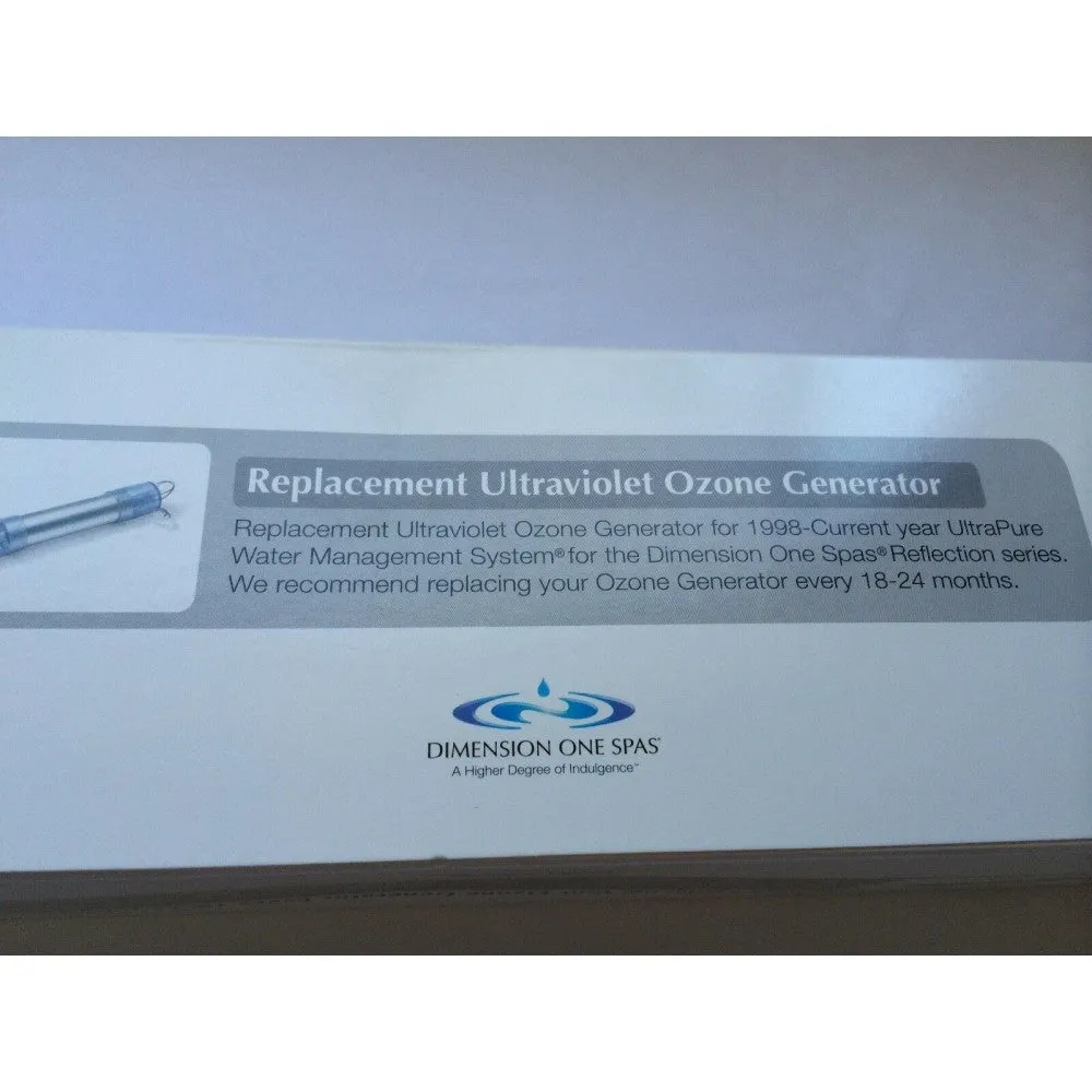 Dimension One Ozone Generator Ultra Pure/Crystal ZoneD1 01781-16-A