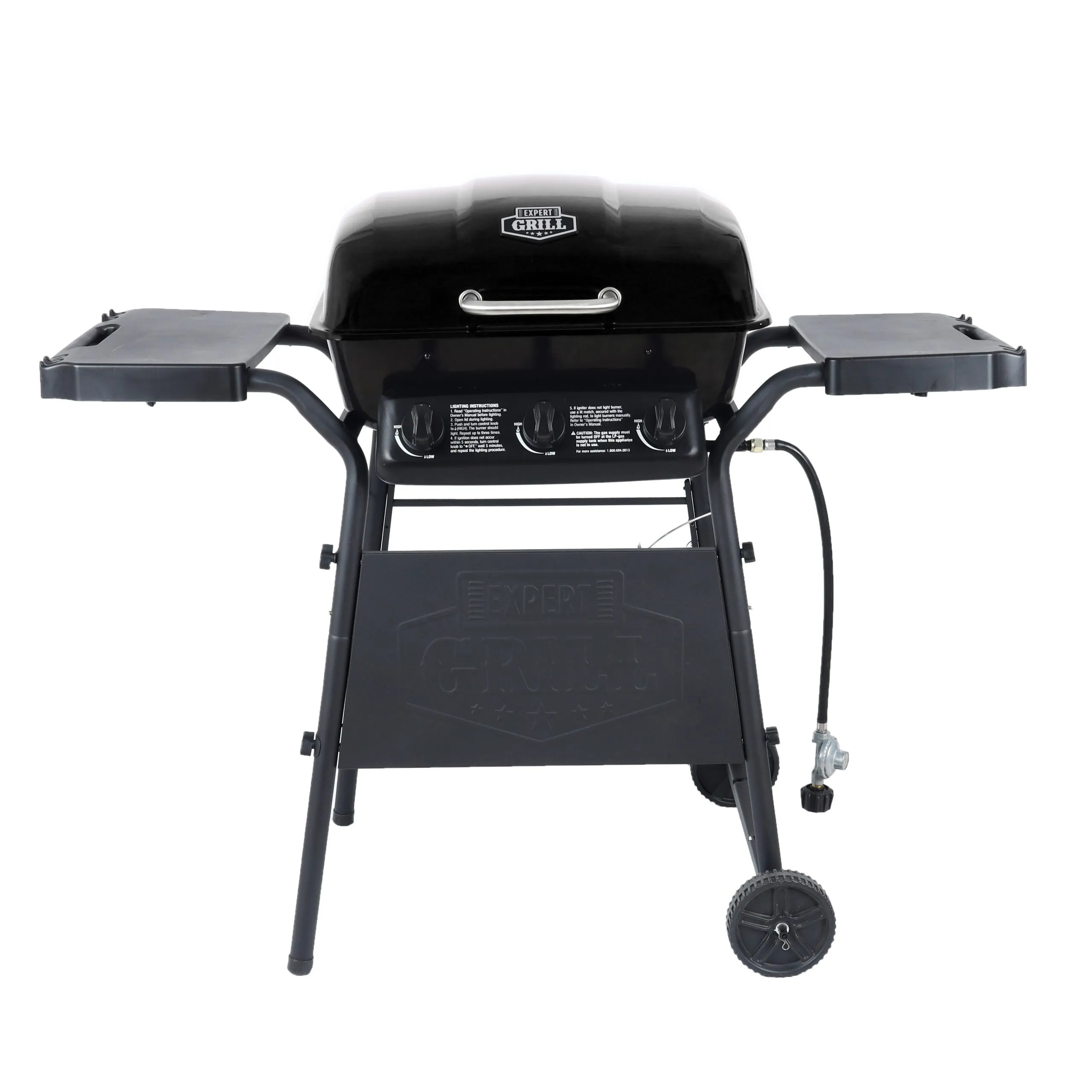Expert Grill 3 Burner 27,000 BTU Gas Grill, Black, XG10-101-002-02
