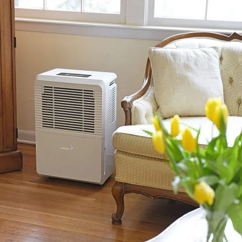 Ivation 70 Pint Energy Star Dehumidifier with Pump (60 Pint New DOE) Large Capacity Compressor for Spaces Up to 4,500 Sq Ft, Includes Programmable Humidity, Hose Connector, Auto Shutoff/Restart