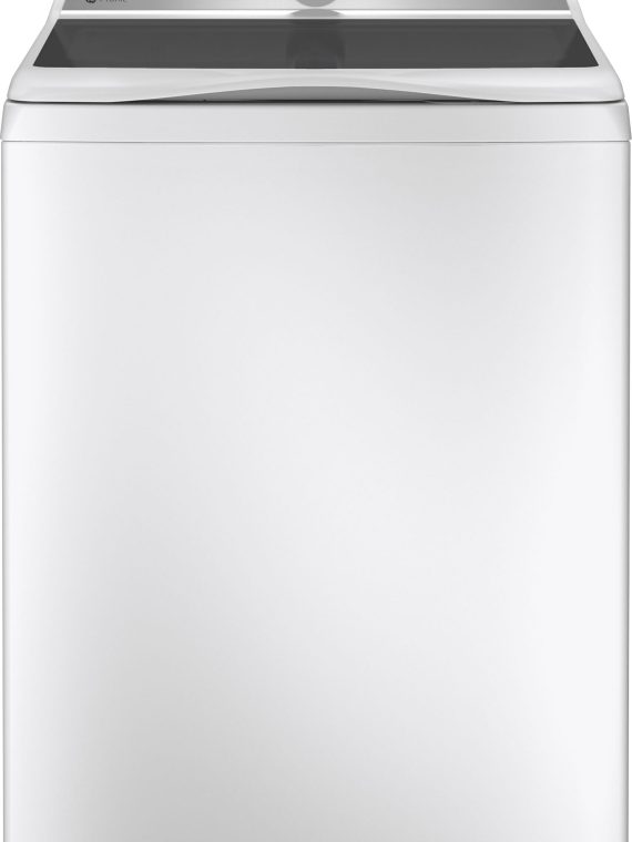 2026 GE Profile – 5.0 Cu Ft High Efficiency Smart Top Load Washer with Smarter Wash Technology, Easier Reach & Microban Technology – White