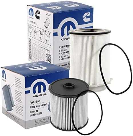 2026 Fuel Filters 68157291AA and 68436631AA for a 2019-2026 Ram Truck 6.7L Cummins Diesel