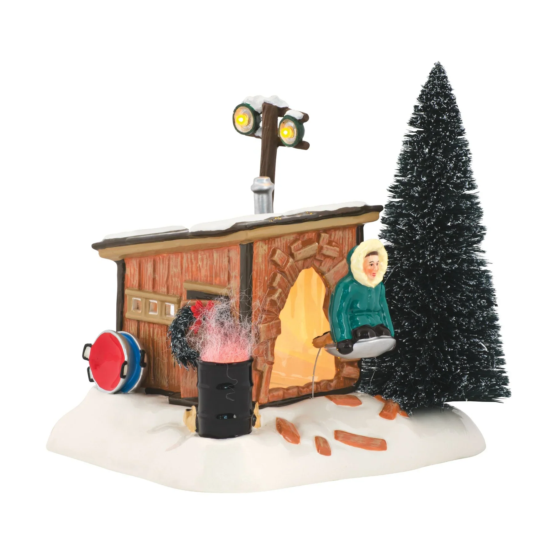 The Original Snow Village - Griswold Sled Shack