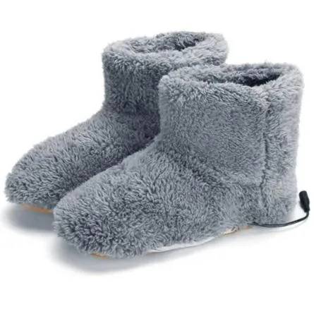 Rechargeable USB Heated Slippers - Mens and Womens Heated Slippers