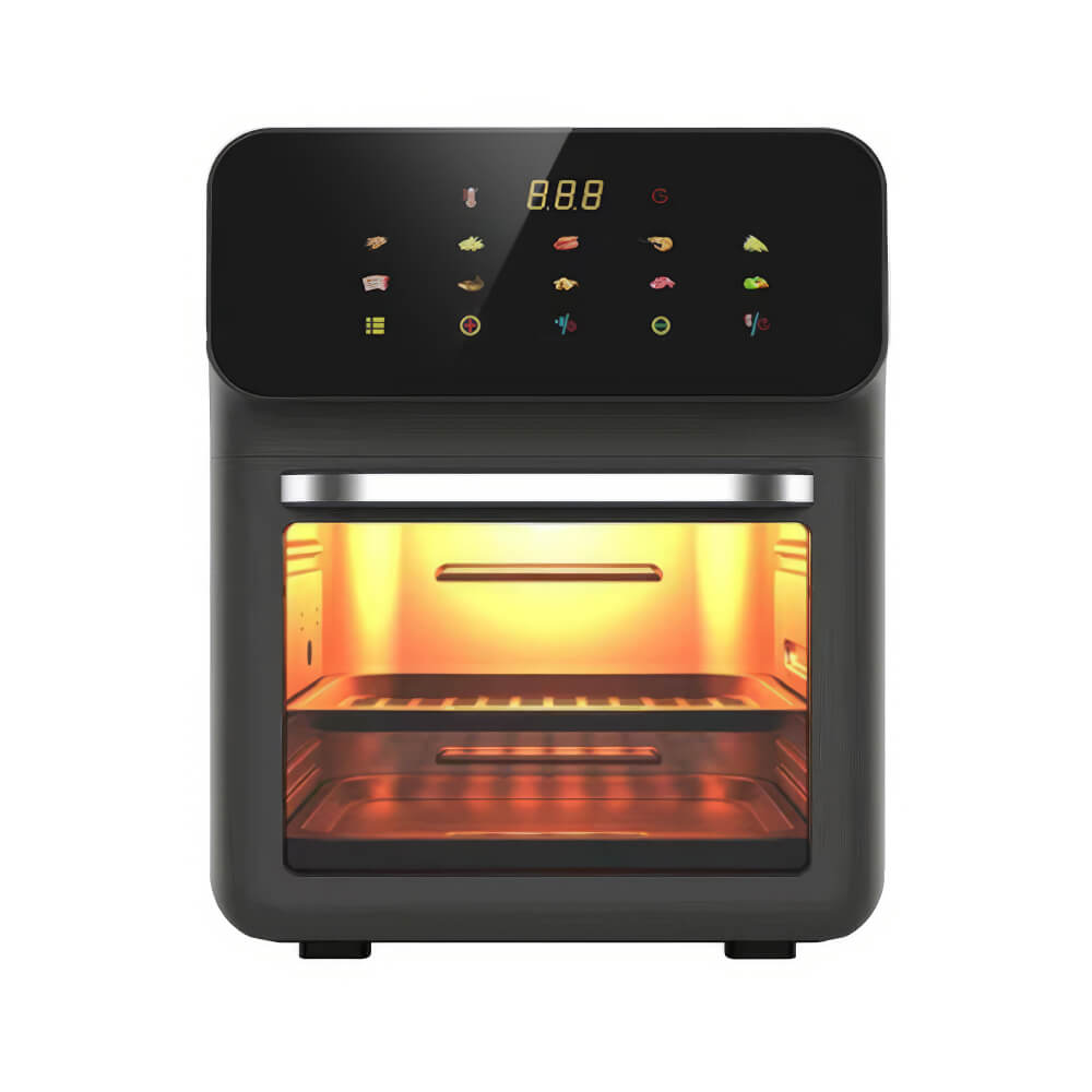 15L Air Fryer Oven – 1850W Convection Toaster Oven with 10 Cooking Modes & LED Touch Panel