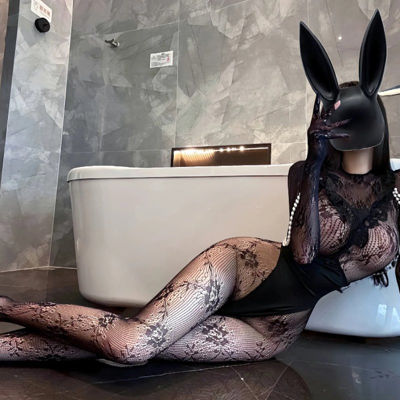 Lace Strapless Bow Set