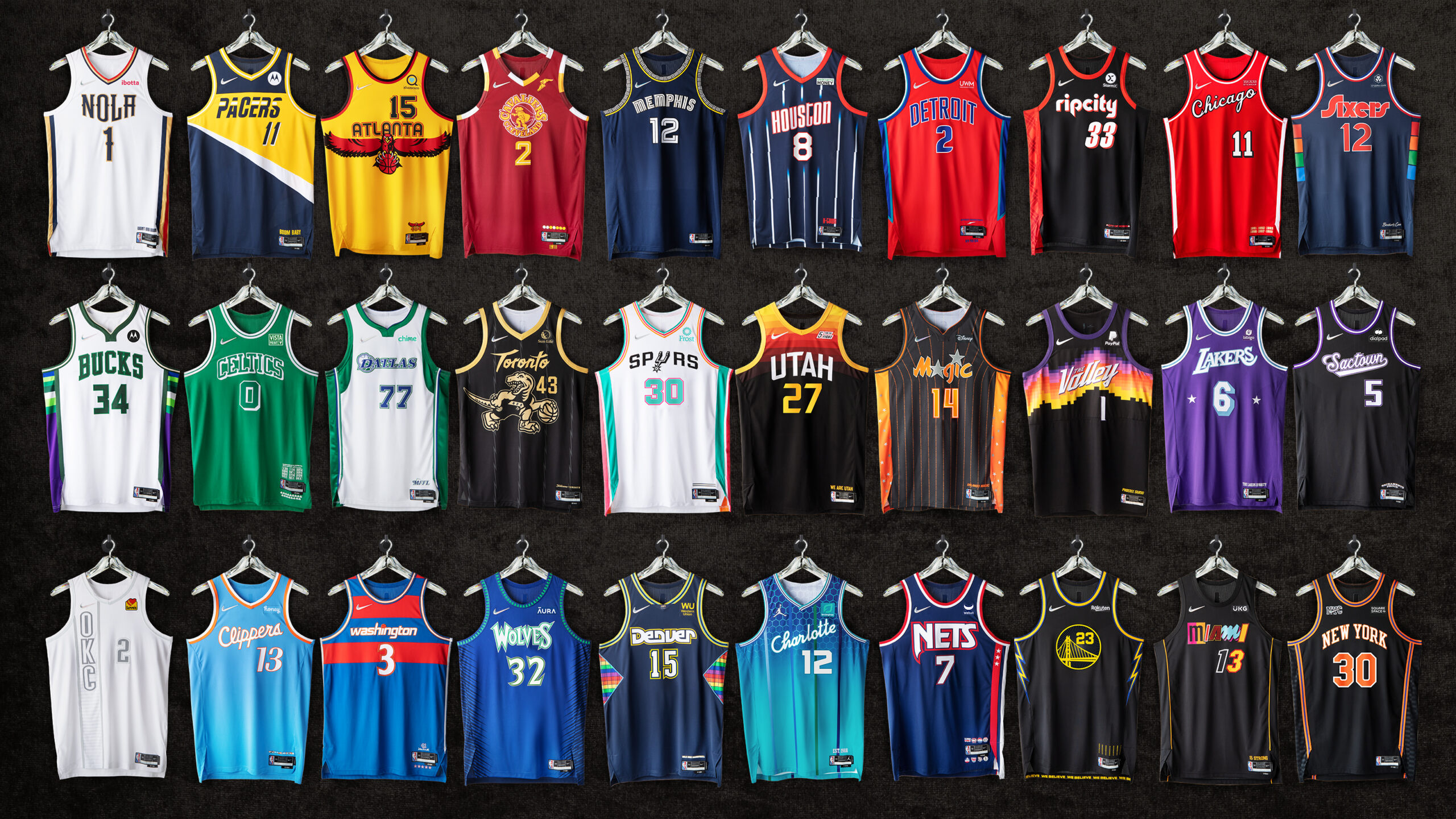 Popular NBA jersey