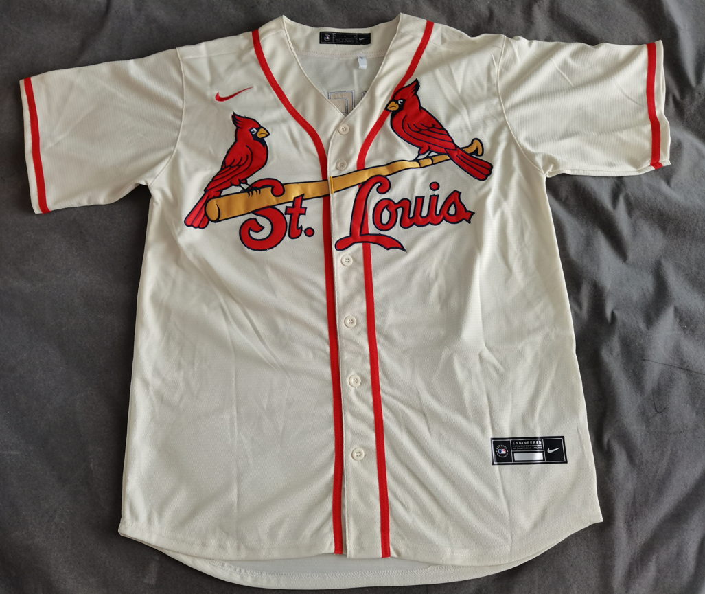 Men's St. Louis Cardinals Tyler O¡¯Neill #27 Beige Replica Baseball Jersey