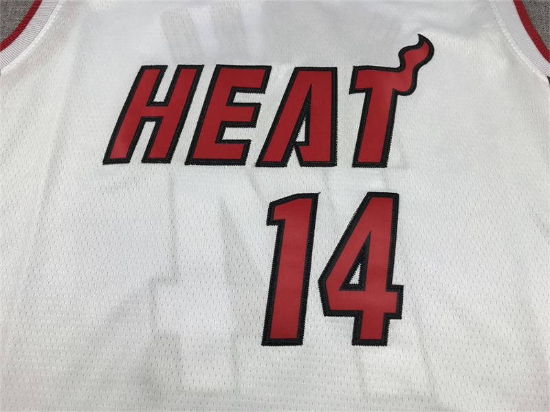 Men's Miami Heat Tyler Herro #14 White 2022/23 Swingman Jersey - Association Edition