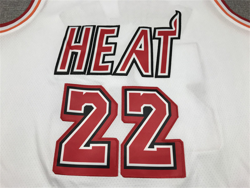 Men's Miami Heat Jimmy Butler #22 White 2022/23 Swingman Jersey - Classic Edition