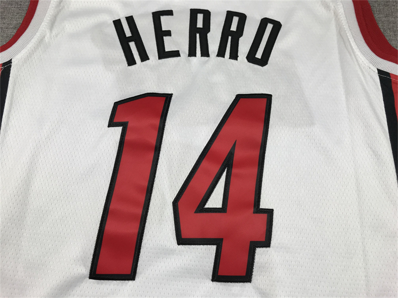 Men's Miami Heat Tyler Herro #14 White 2022/23 Swingman Jersey - Association Edition
